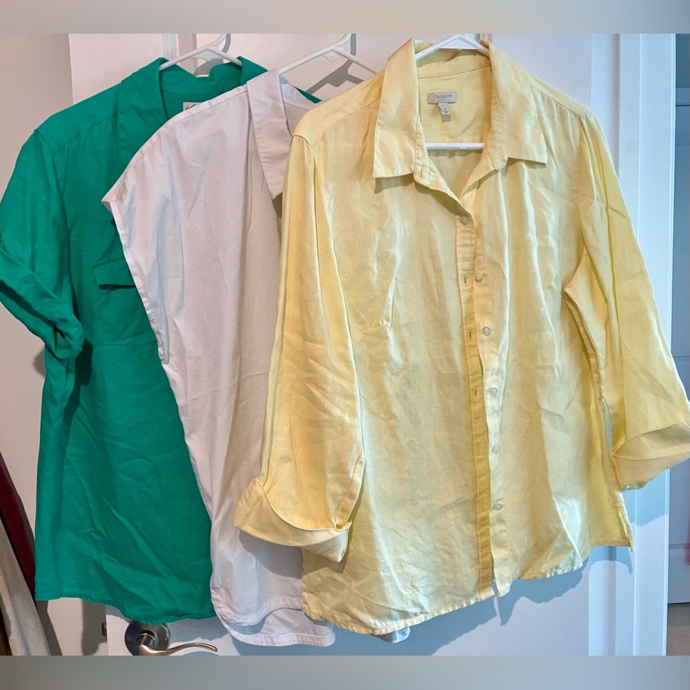 Talbots shirts size 16 & XL (bundle of 3)